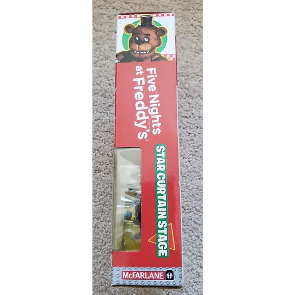 Five Nights At Freddy's 72 Piece Star Curtain Stage New In Box - Picture 3 of 6